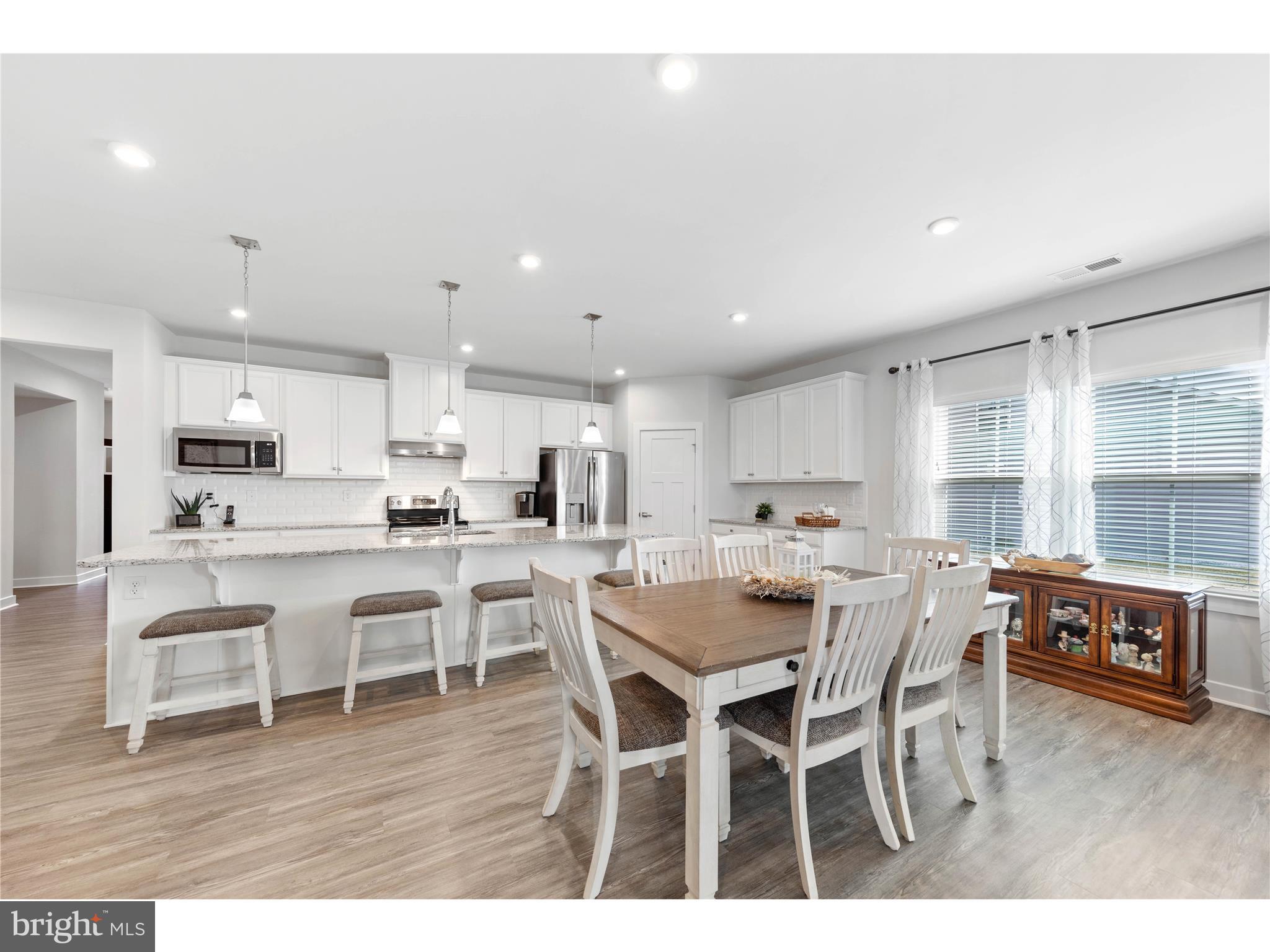 Dining Area open floor plan