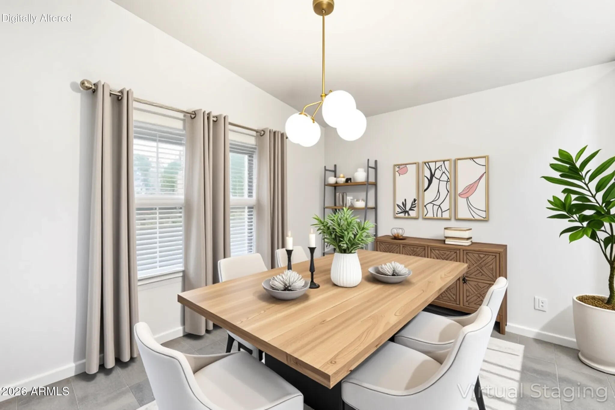 8865 East Baseline Road, Unit 130 Mesa, AZ 85209 - Photo 4 of 53 Virtually Staged Dining room