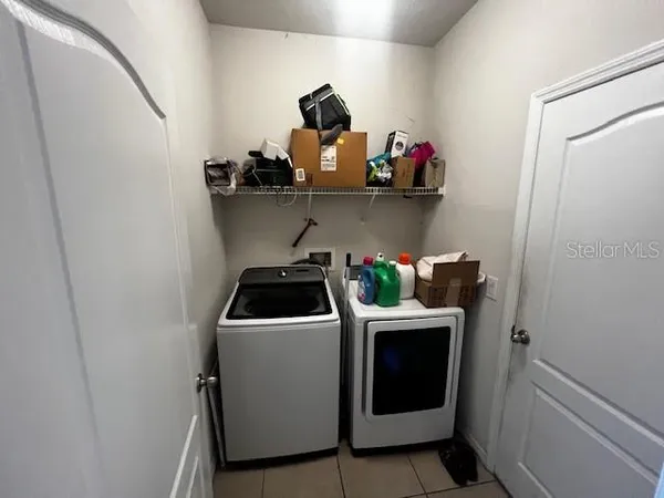 a room with storage and utility