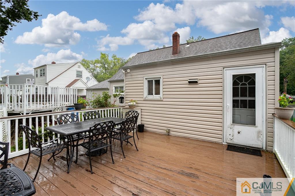 460 Warfield Road North Plainfield, NJ 07060 - Photo 26 of 29 a view of a house with wooden deck and furniture