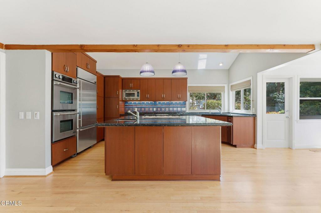 405 Woodcliffe Road Pasadena, CA 91105 - Photo 16 of 65 a view of kitchen with furniture and counter space