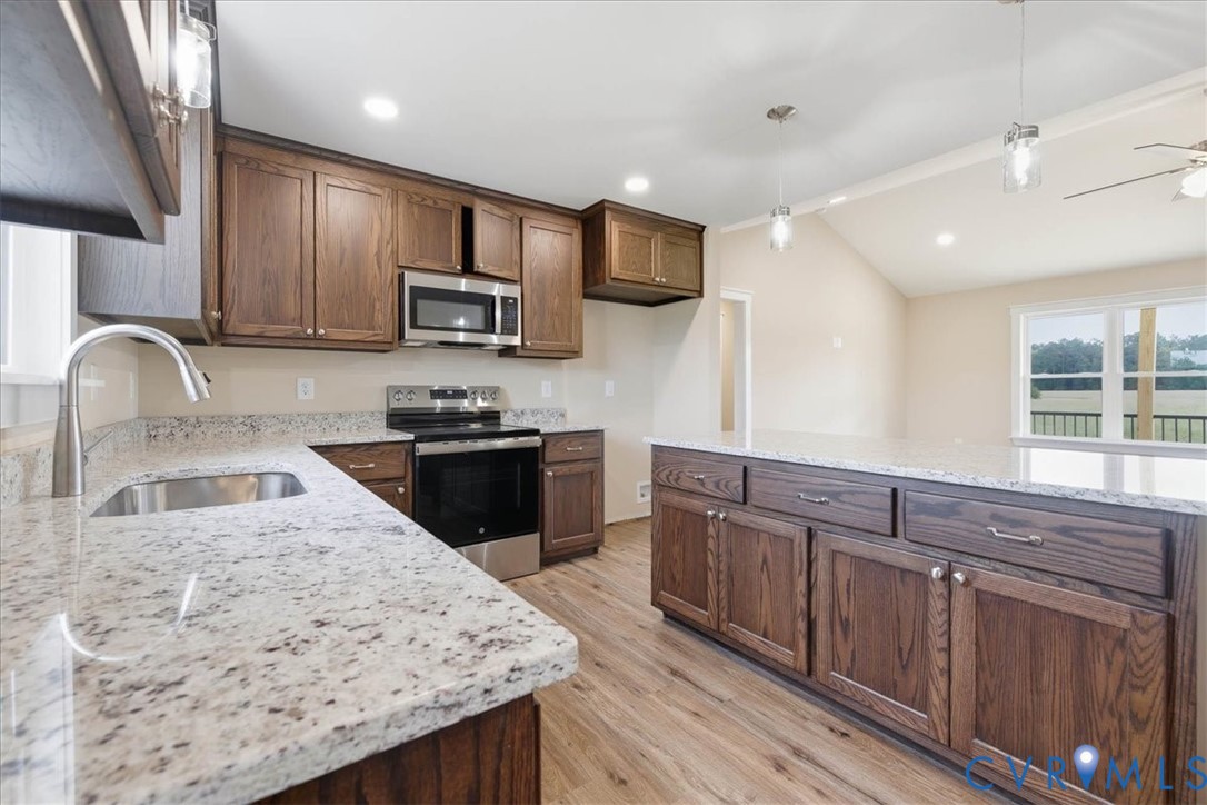 1588 Lansing Road Petersburg, VA 23805 - Photo 11 of 25 Kitchen with appliances with stainless steel finis
