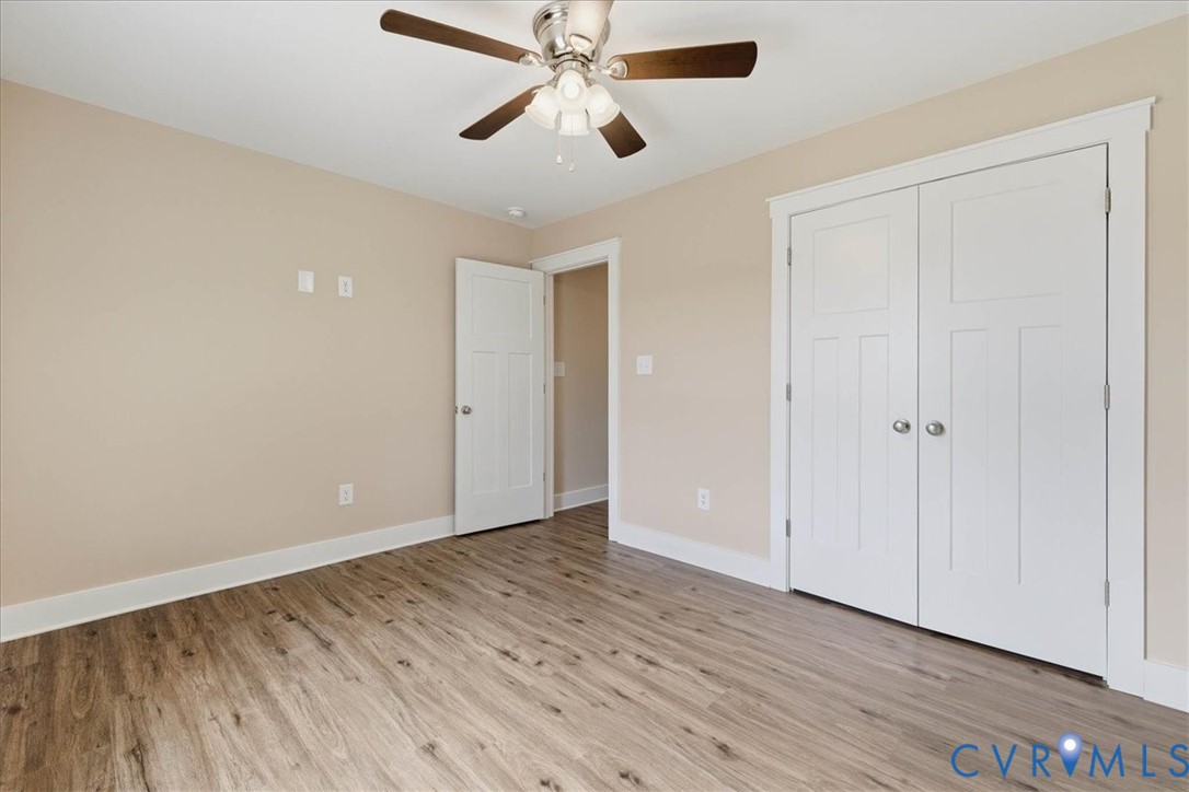 1588 Lansing Road Petersburg, VA 23805 - Photo 23 of 25 Unfurnished bedroom with light wood-type flooring,