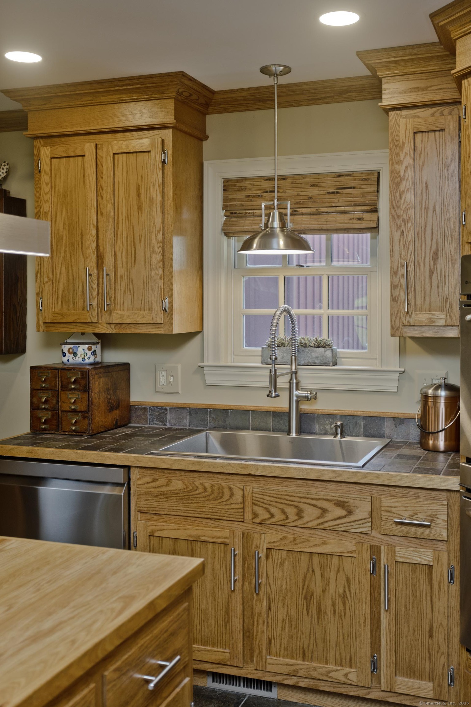 180 Leonard Road Stafford, CT 06076 - Photo 19 of 39 a kitchen with stainless steel appliances granite countertop a sink and cabinets