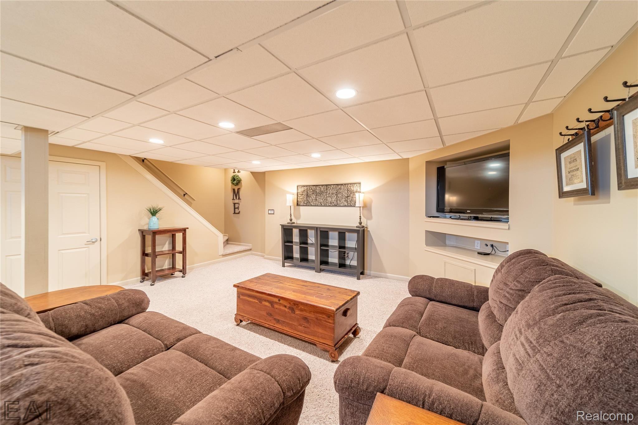 43429 Proctor Road Canton, MI 48188 - Photo 17 of 19 Fully Finished Basement 1