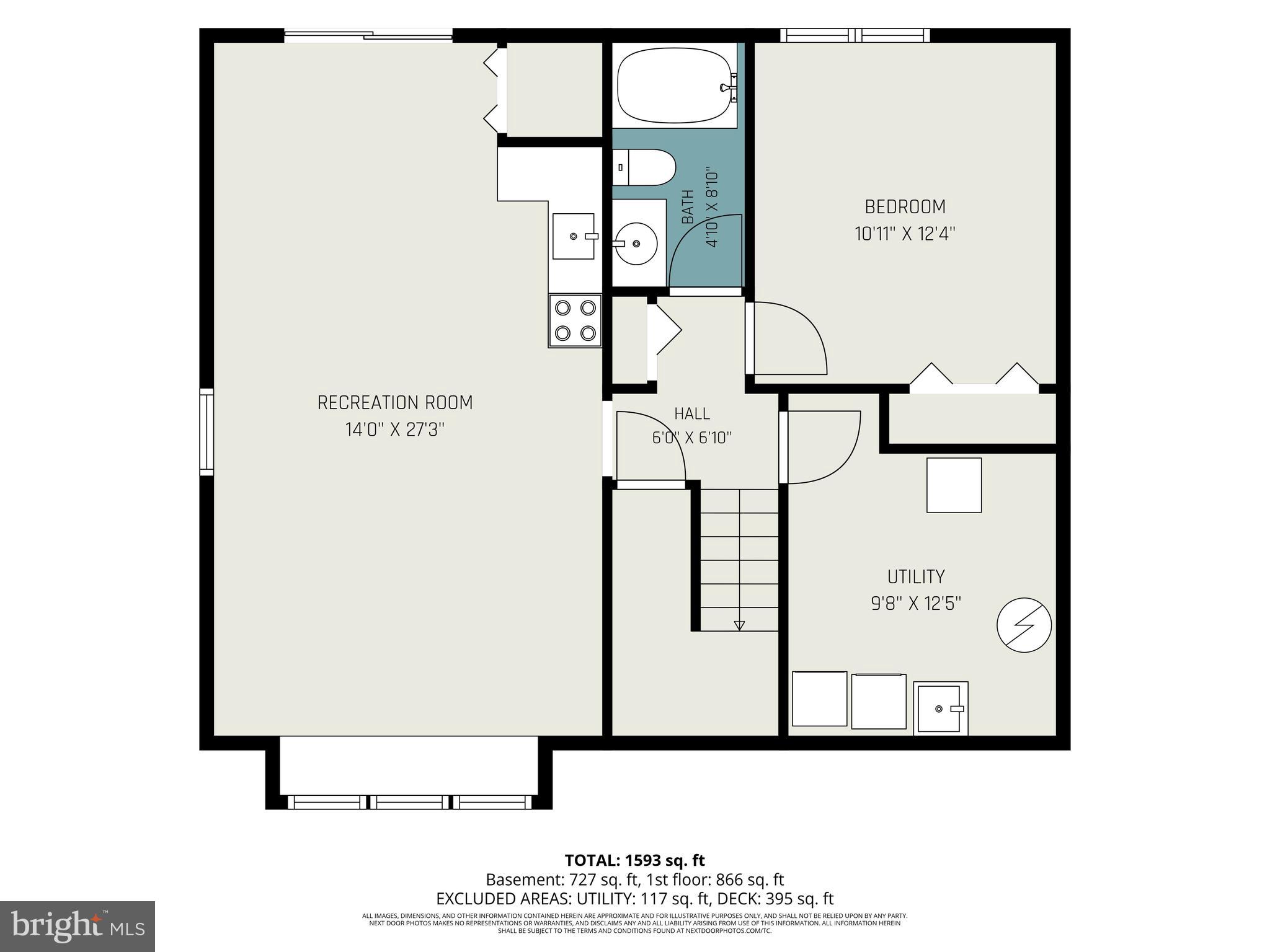307 Timber Grove Road Owings Mills, MD 21117 - Photo 43 of 43 Lower-Level Floor Plan