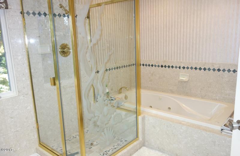117 Ridge Crest Road Gleneden Beach, OR 97388 - Photo 26 of 34 Master Bathroom Shower