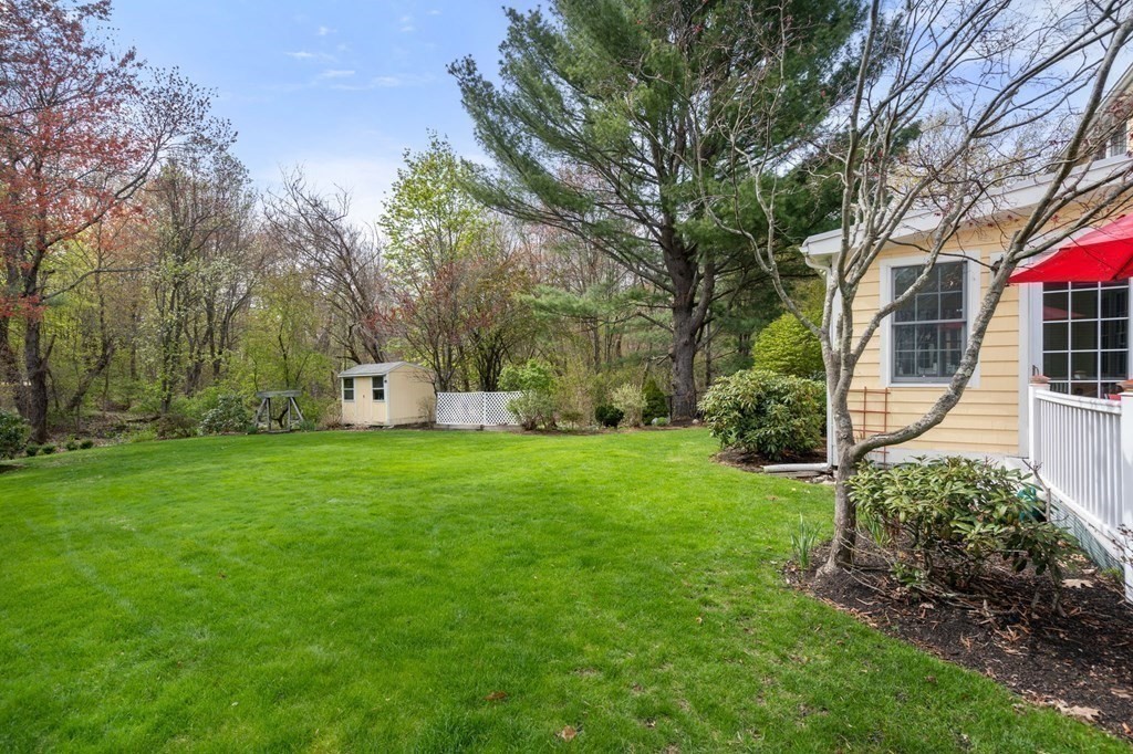 26 William Street Needham, MA 02494 - Photo 34 of 35 a front view of a house with garden