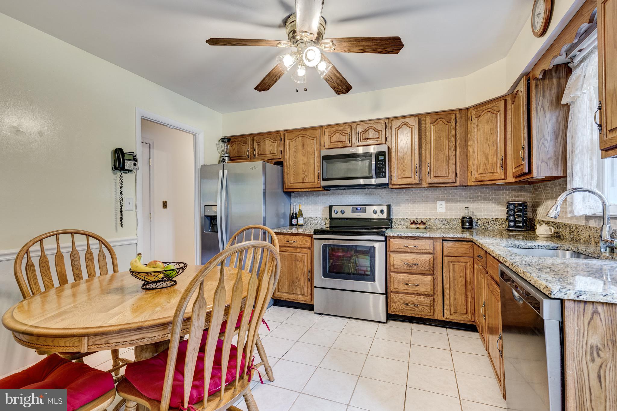 1578 Long Point Road Pasadena, MD 21122 - Photo 14 of 48 Eat In Kitchen with Granite Counter tops