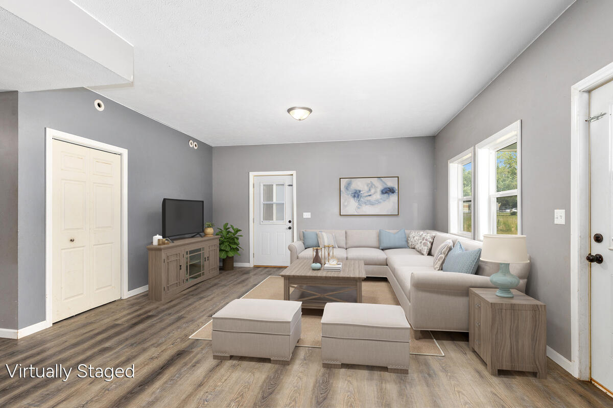 335 North 2nd Street Stanton, MI 48888 - Photo 9 of 24 Living Room Virtually Staged