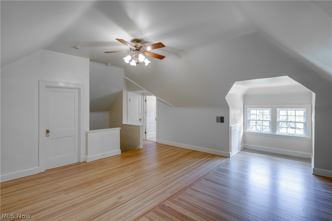2977 Fontenay Road Cleveland, OH 44120 - Photo 23 of 32 3rd floor: shown here with white walls to help you see the potential. Current paint color is yellow.