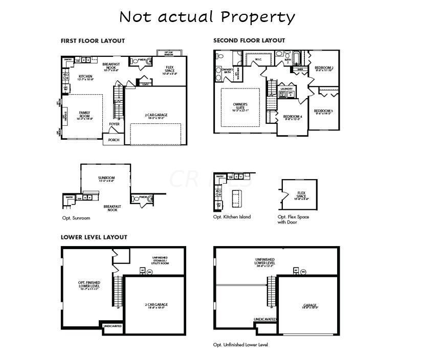 338 Rochdale Run, Unit ROL13358 Delaware, OH 43015 - Photo 2 of 2 Dallas floor plan for MLS
