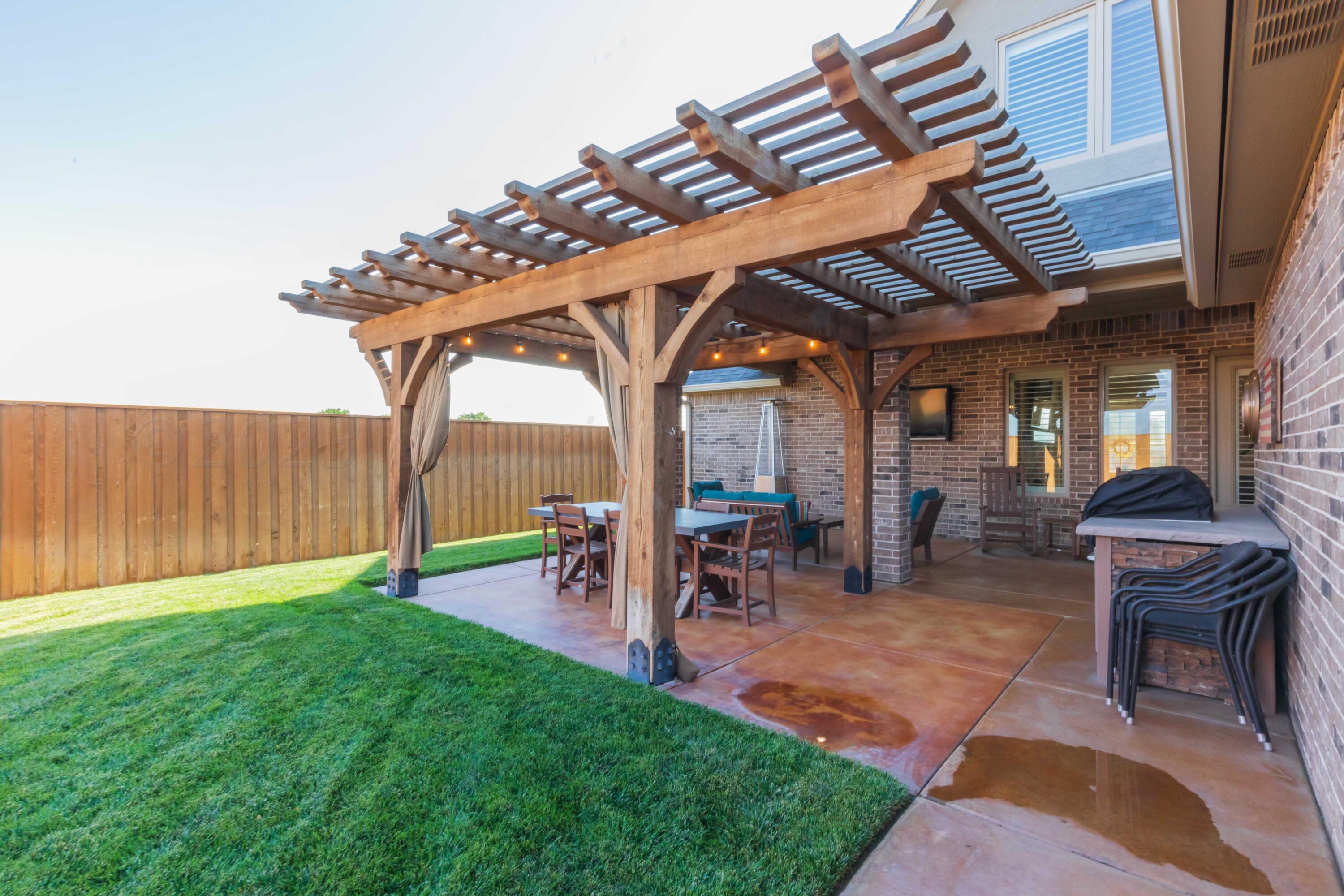 5402 Wesley Road Amarillo, TX 79119 - Photo 44 of 48 PATIO VIEW 1