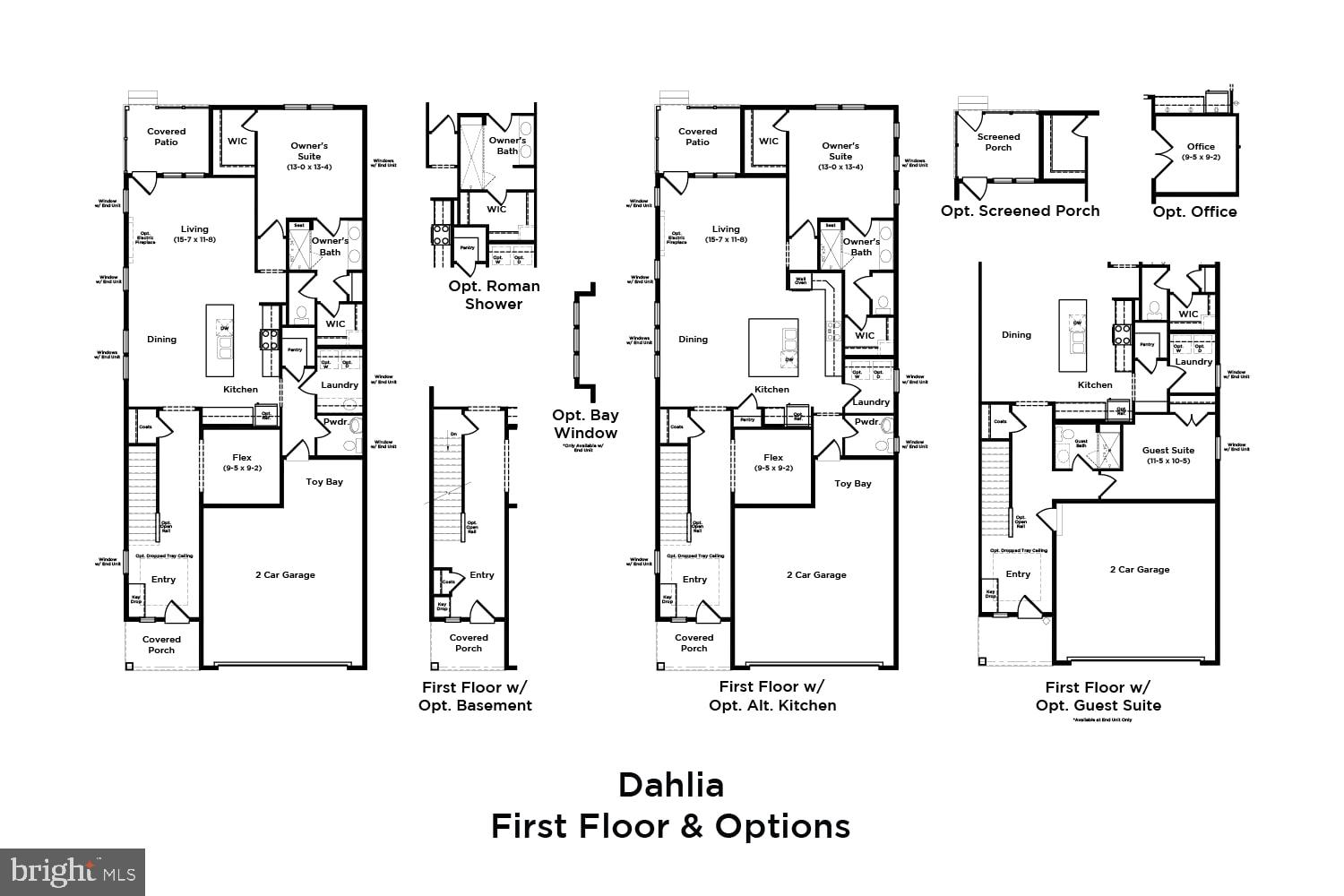 Tbb Shenandoah View Parkway, Unit DAHLIA Brunswick, MD 21716 - Photo 18 of 22 a black and white photo of a living room