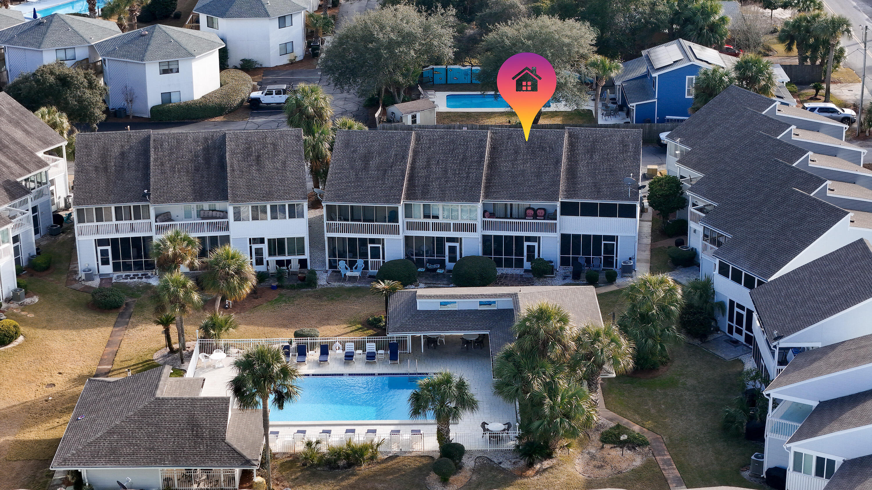 25 Misty Cove, Unit 116 Miramar Beach, FL 32550 - Photo 43 of 52 a aerial view of multiple houses