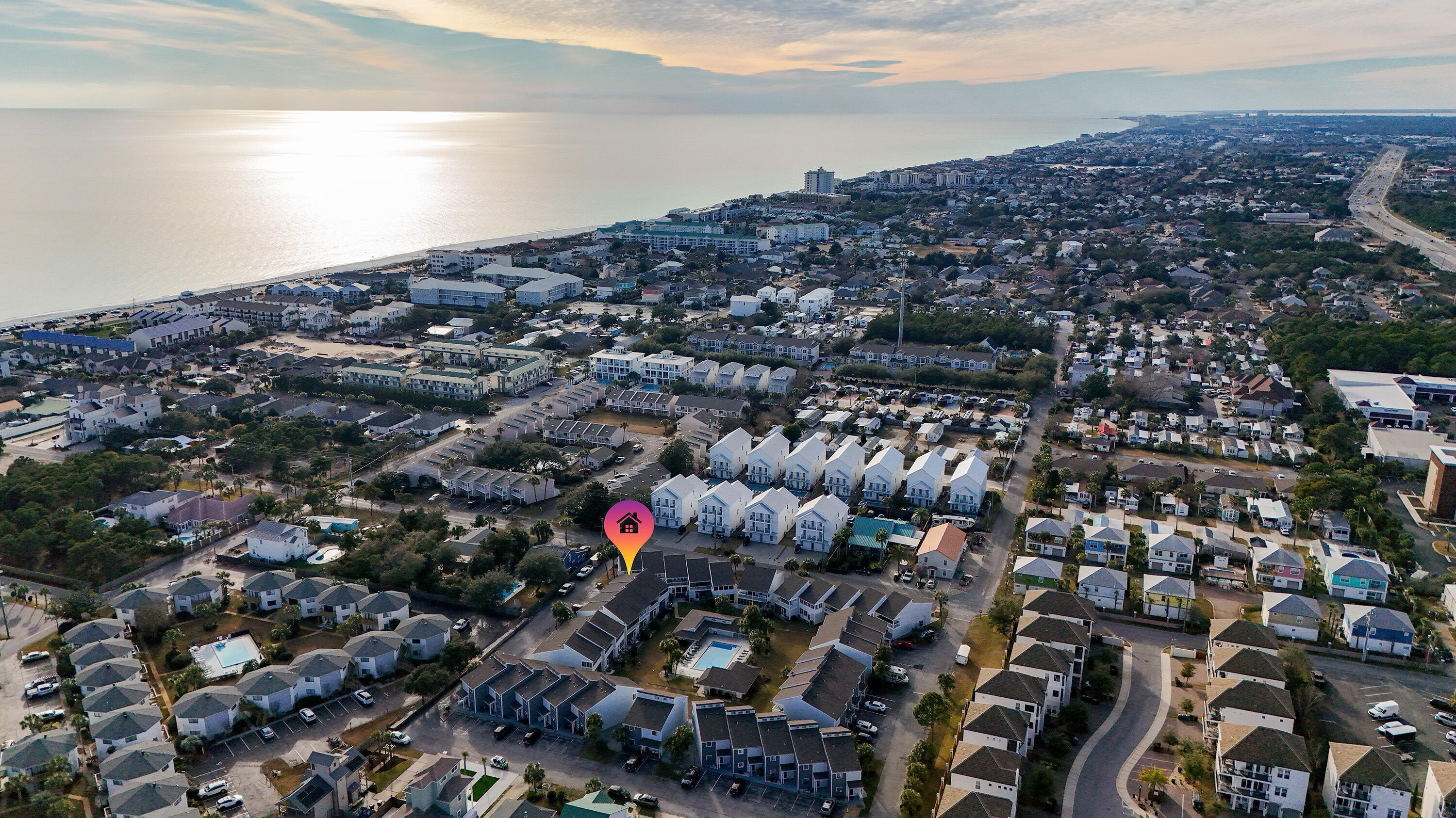 25 Misty Cove, Unit 116 Miramar Beach, FL 32550 - Photo 50 of 52 an aerial view of a city