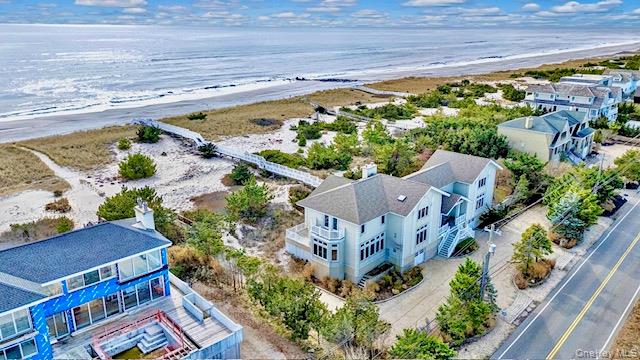 605 Dune Road Westhampton, NY 11978 - Photo 3 of 44 Bird's eye view of unending shoreline