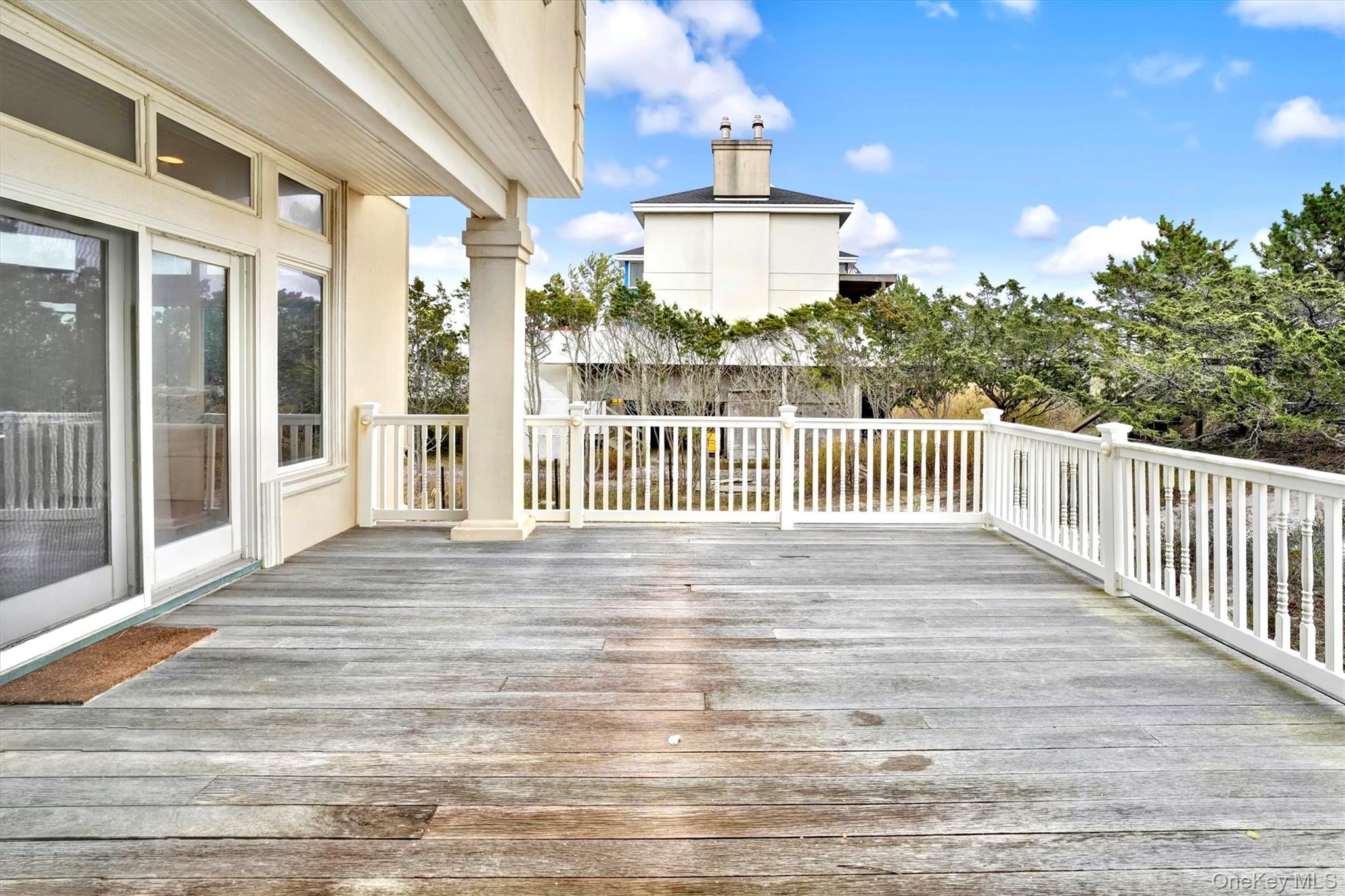 605 Dune Road Westhampton, NY 11978 - Photo 40 of 44 View of wooden terrace