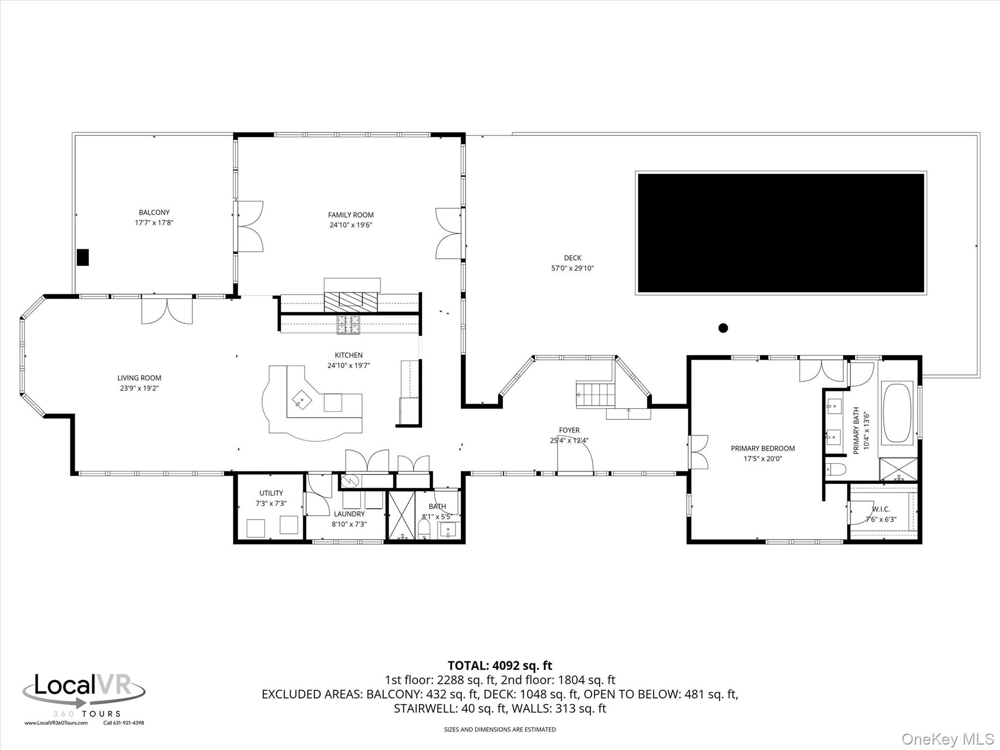 605 Dune Road Westhampton, NY 11978 - Photo 44 of 44 View of floor plan / room layout