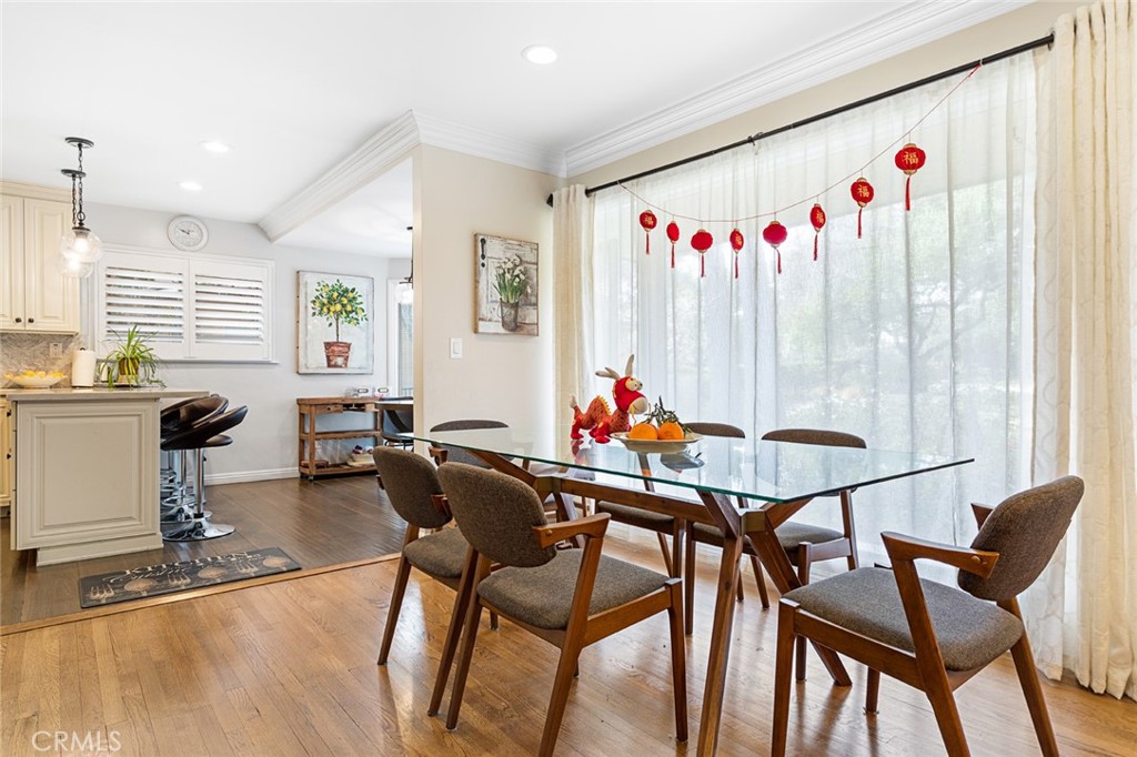 1626 Rodeo Road Arcadia, CA 91006 - Photo 8 of 28 a view of a dining room with furniture and a window
