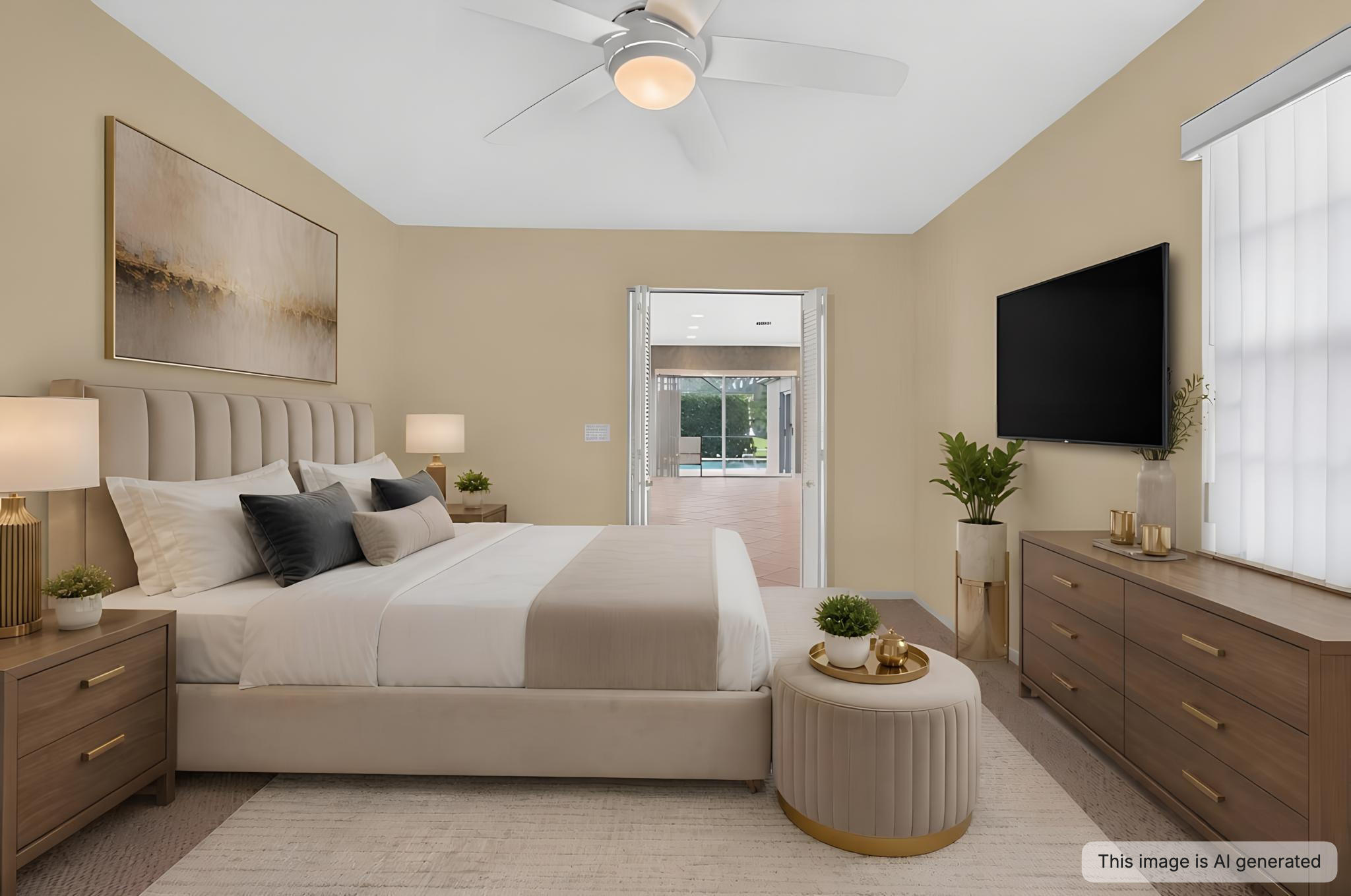 19891 Oslo Court Boca Raton, FL 33434 - Photo 28 of 90 Third_bedroom_TV
