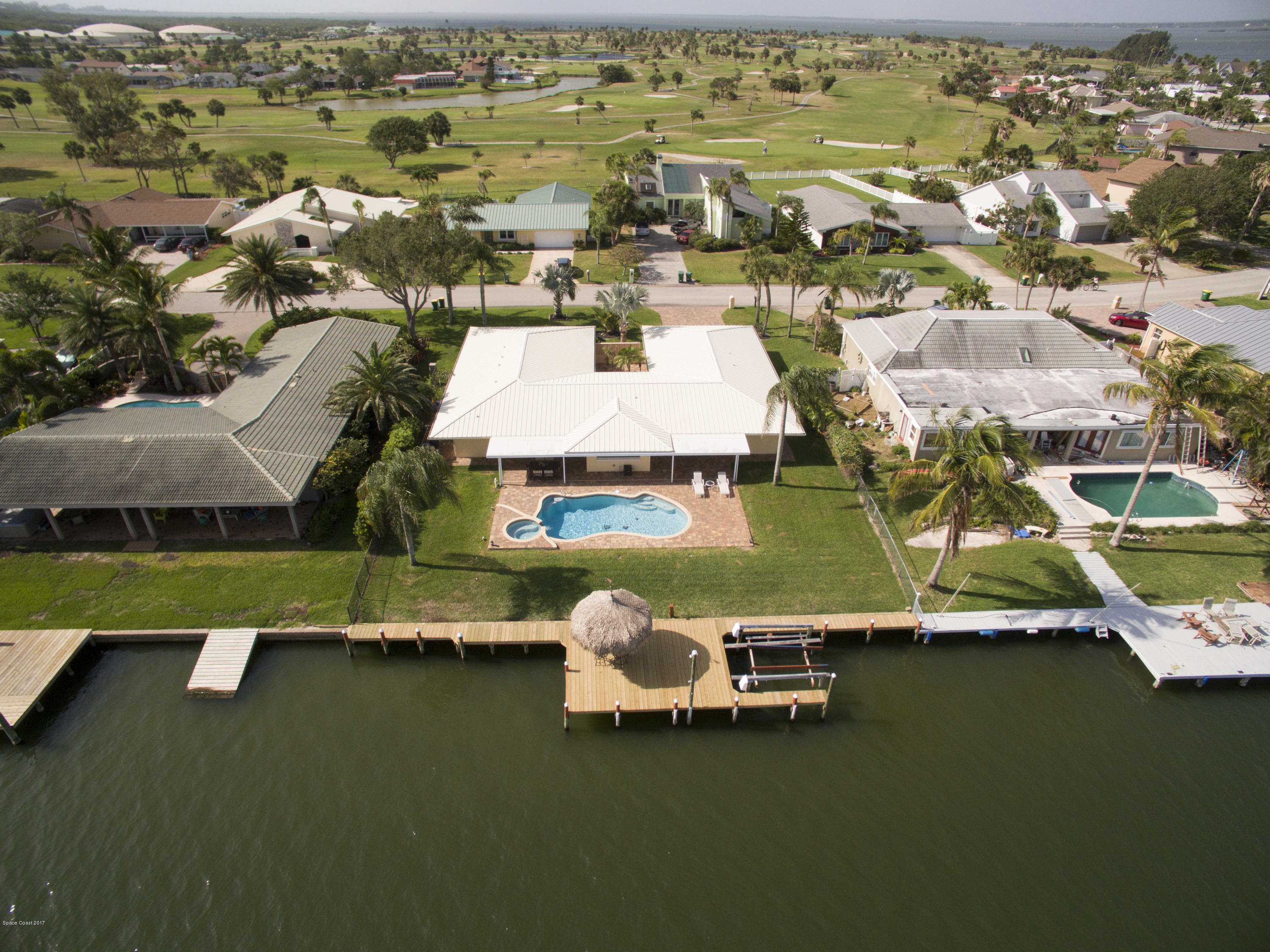 27 Country Club Road Cocoa Beach, FL 32931 - Photo 3 of 25 Aerial lot