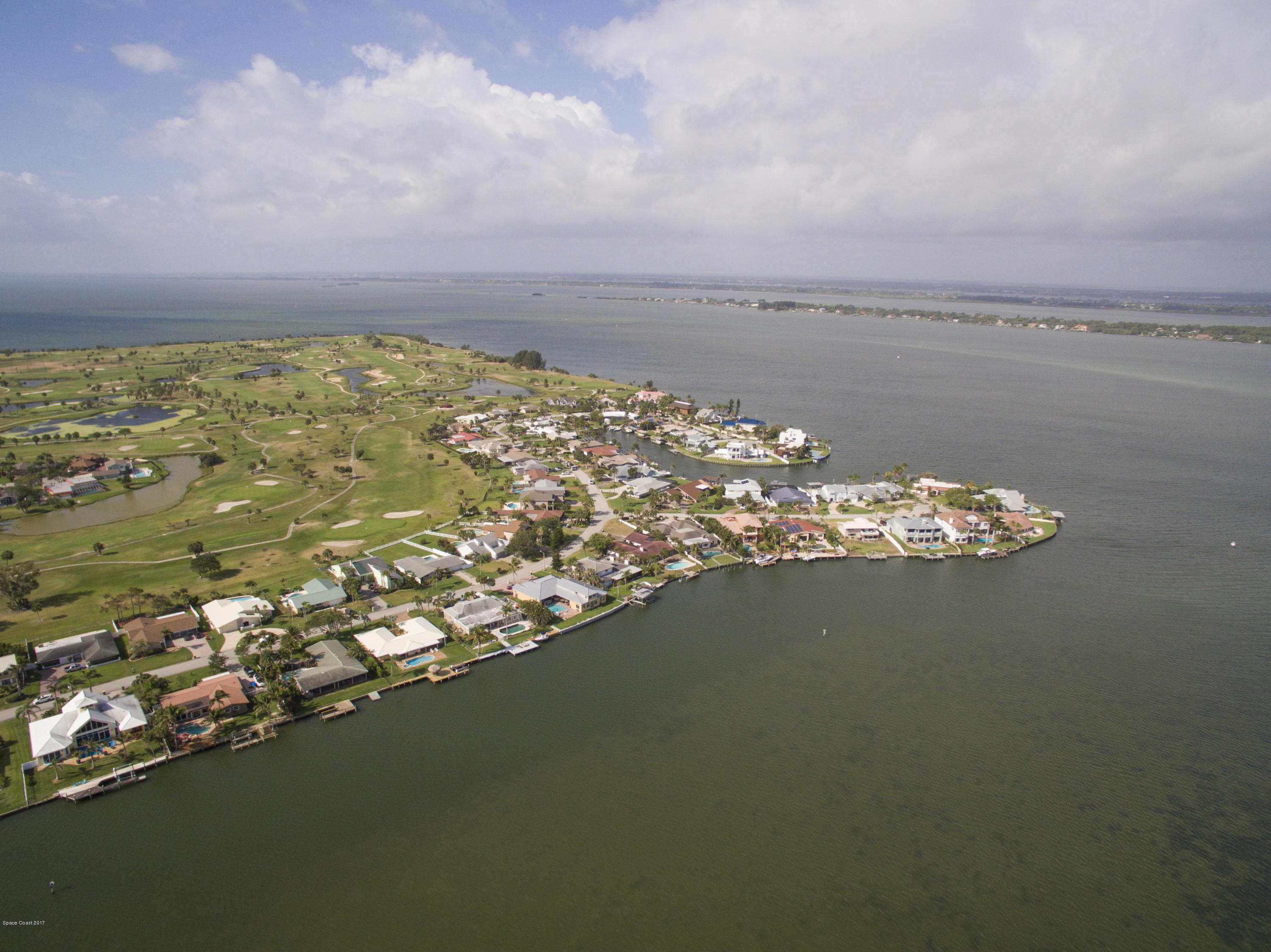 27 Country Club Road Cocoa Beach, FL 32931 - Photo 25 of 25 Aerial view 2