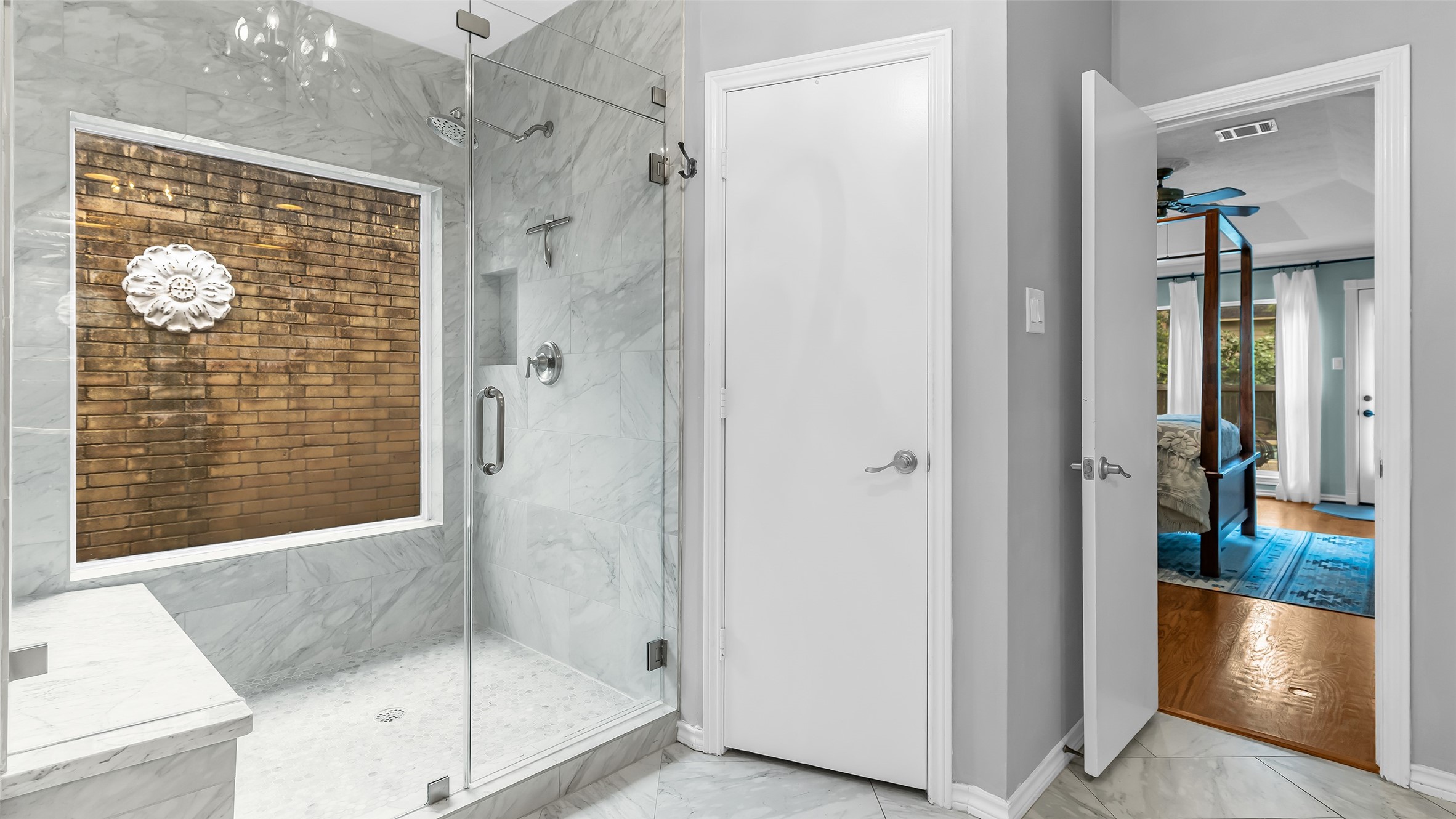 2607 Laurel Ridge Drive Houston, TX 77345 - Photo 25 of 47 a bathroom with a tub and shower