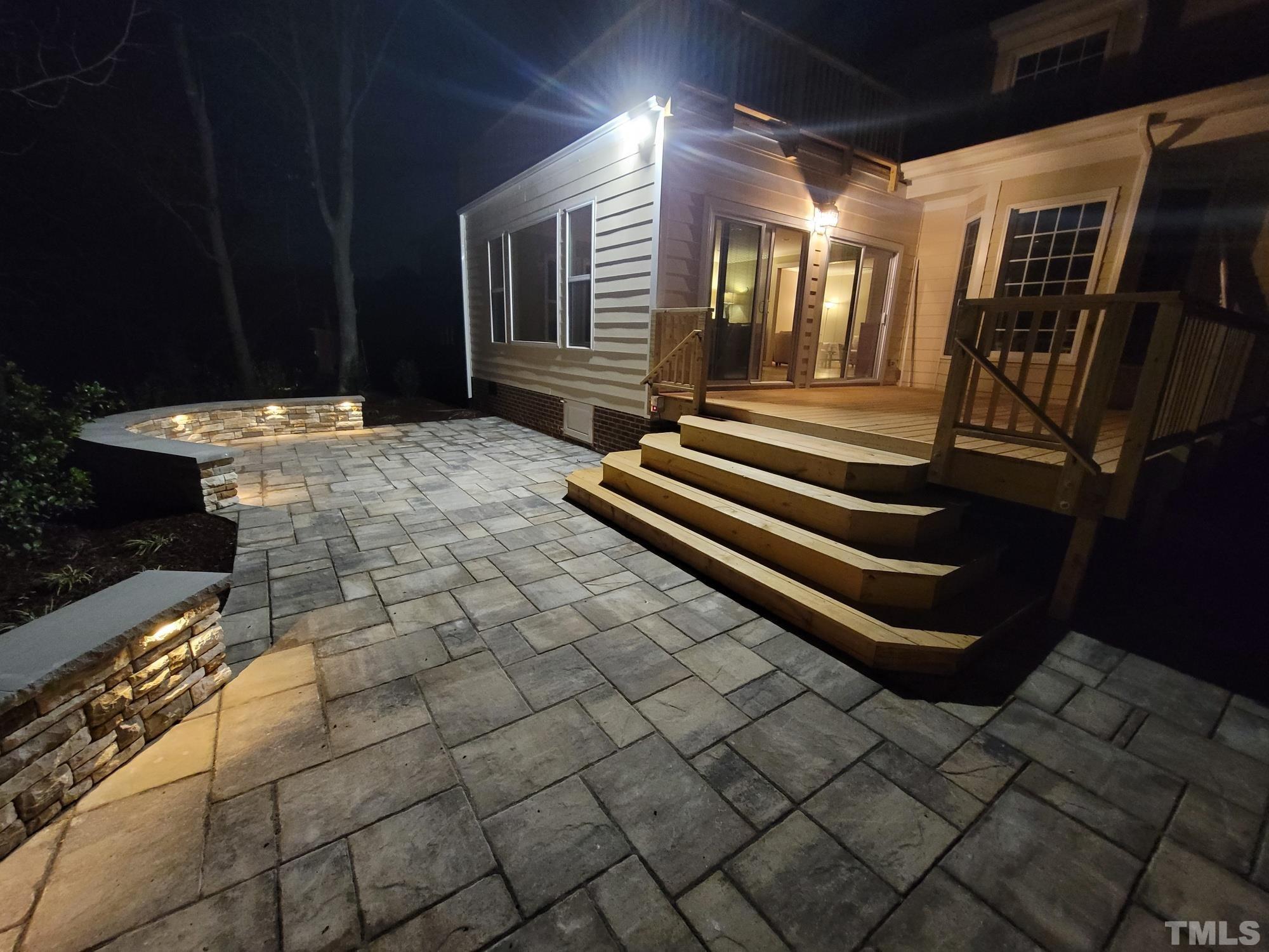 303 Evans Estates Drive Cary, NC 27513 - Photo 9 of 61 a view of outdoor space with wooden floor