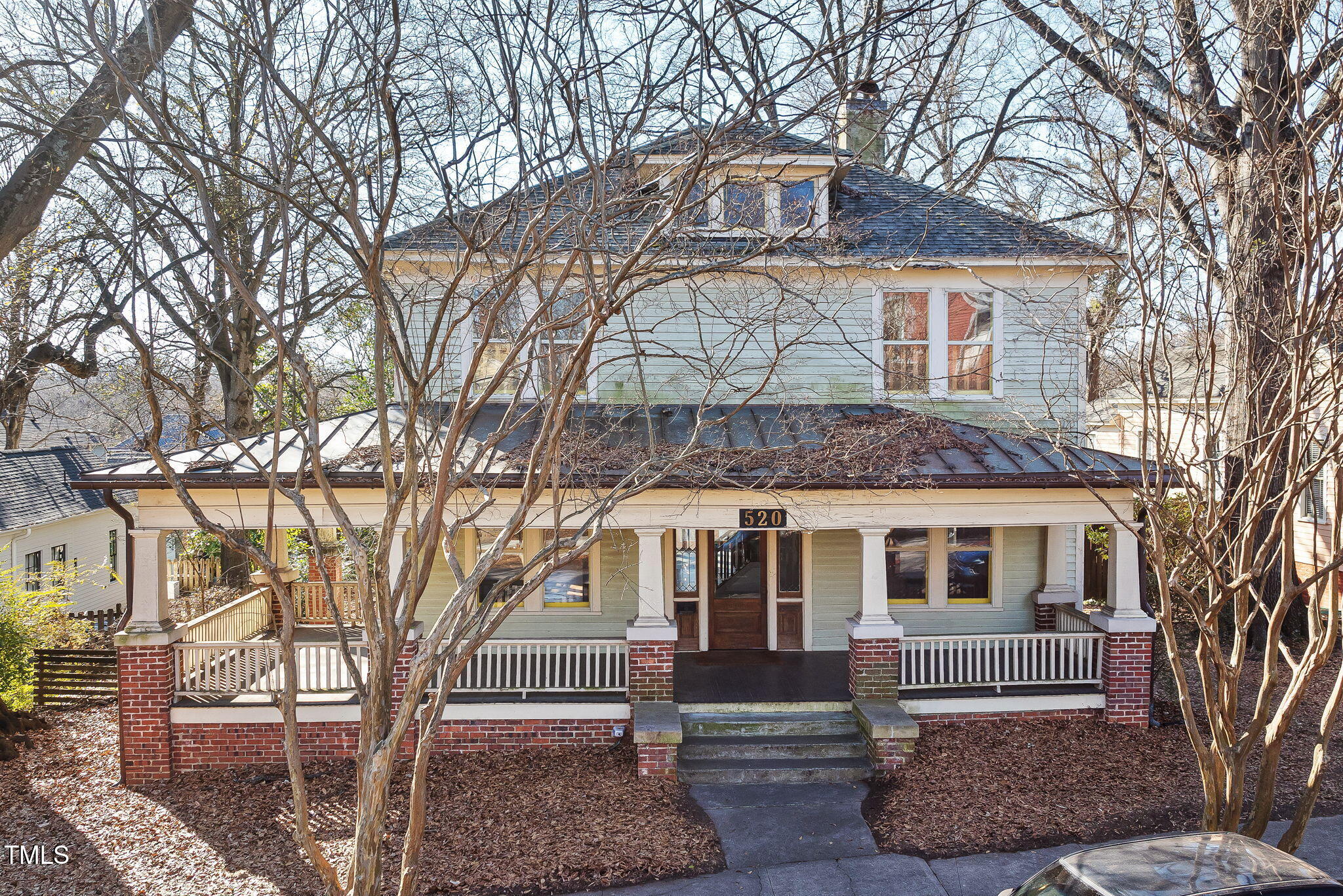 520 Polk Street Raleigh, NC 27604 - Photo 1 of 36 a front view of a house with a yard