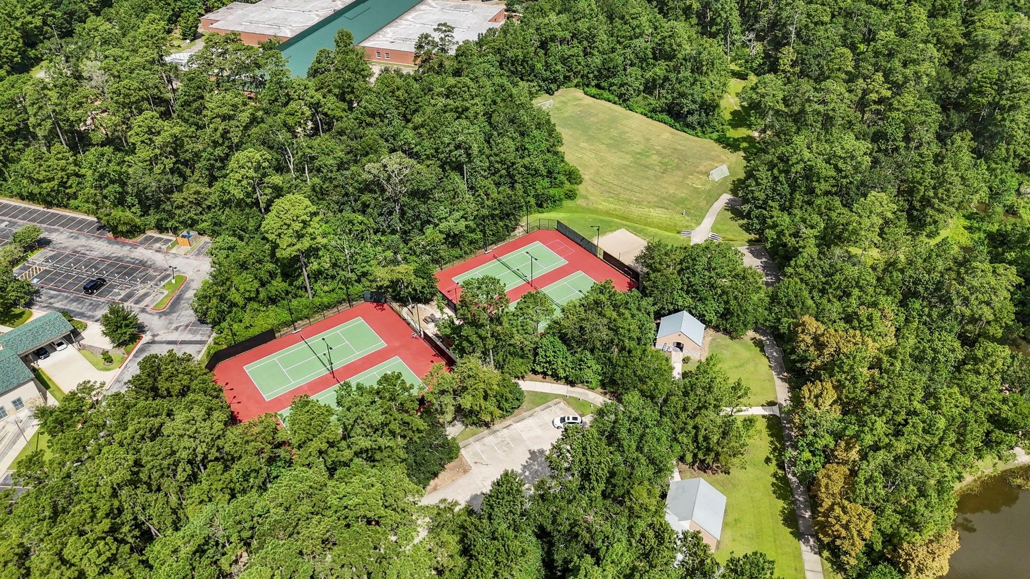 7 Verbena Bend Place Spring, TX 77382 - Photo 33 of 33 an aerial view of a yard