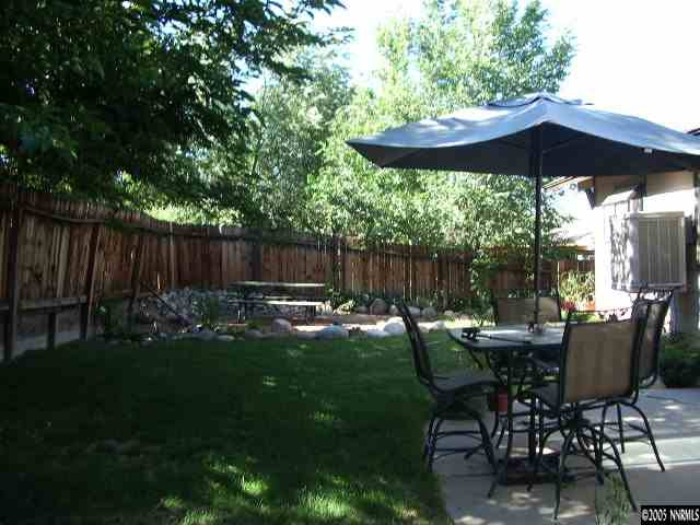 3872 West 7th Street Reno, NV 89503 - Photo 8 of 9 a view of backyard with seating space