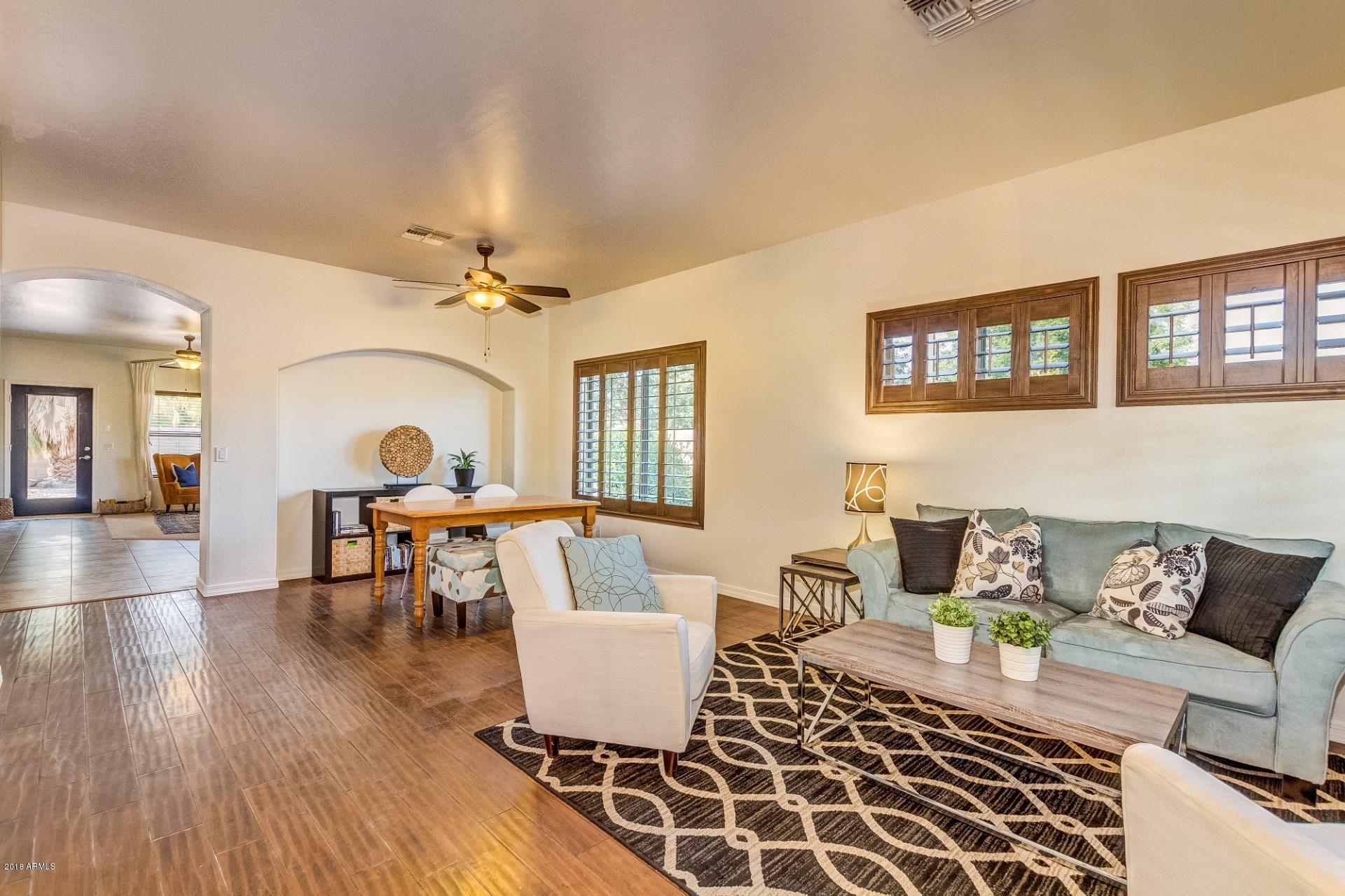 Welcoming space off entry