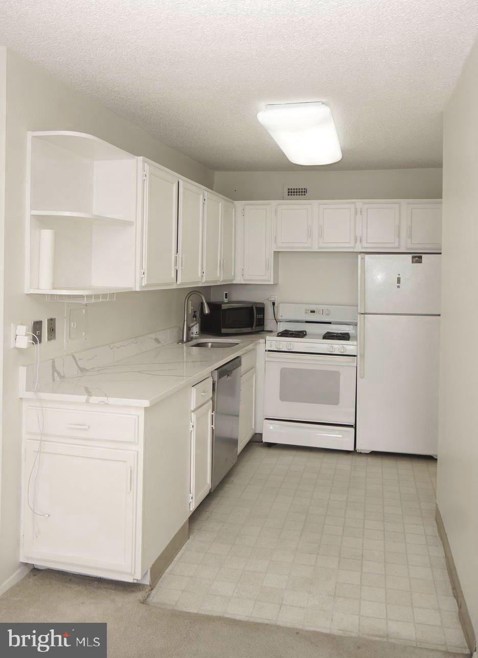 5225 Pooks Hill Road, Unit 1814N Bethesda, MD 20814 - Photo 14 of 52 a kitchen with cabinets appliances a sink and a window