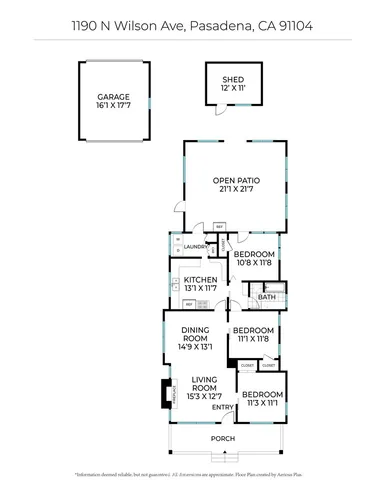 $975,000 | 1190 North Wilson Avenue, Pasadena, CA 91104