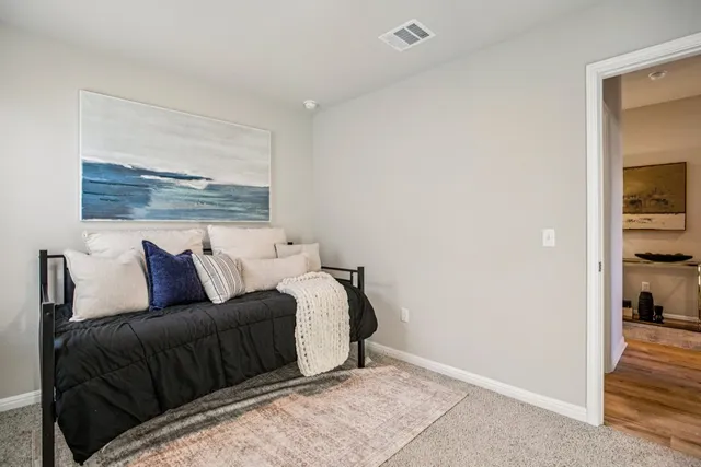 a living room with a couch