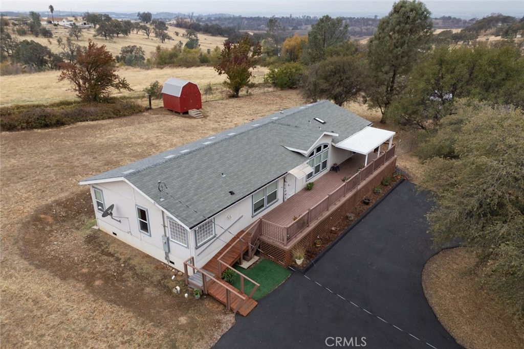 3490 Grubbs Road Oroville, CA 95966 - Photo 1 of 1 an aerial view of a house with a yard