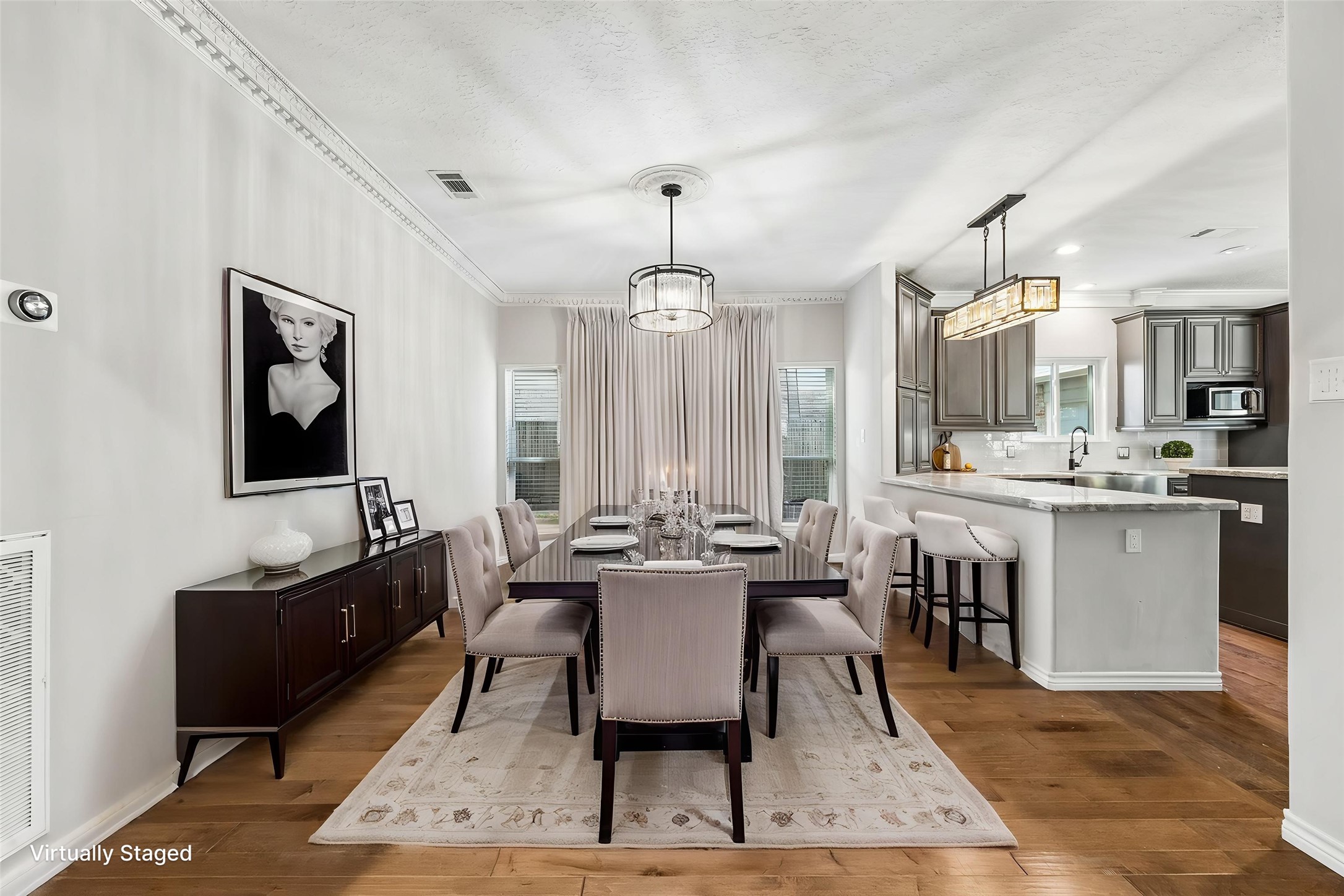 1030 Crossroads Drive Houston, TX 77079 - Photo 14 of 44 a view of a dining room with furniture