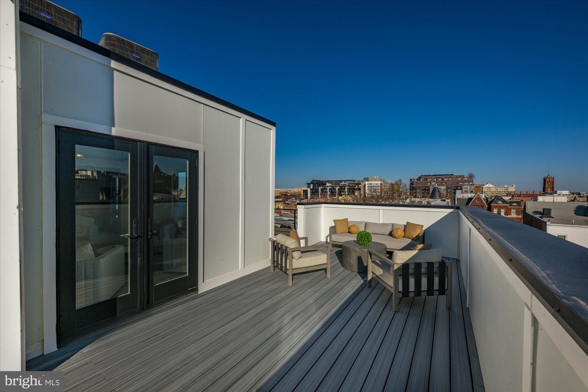 1335 11th Street Northwest, Unit PH3 Washington, DC 20001 - Photo 12 of 15 Private Rooftop Deck
