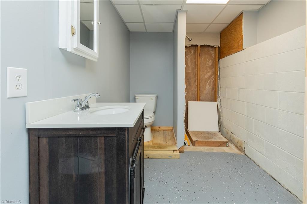 291 Kingwood Road Reidsville, NC 27320 - Photo 33 of 49 half bath lower level (could be full bath)