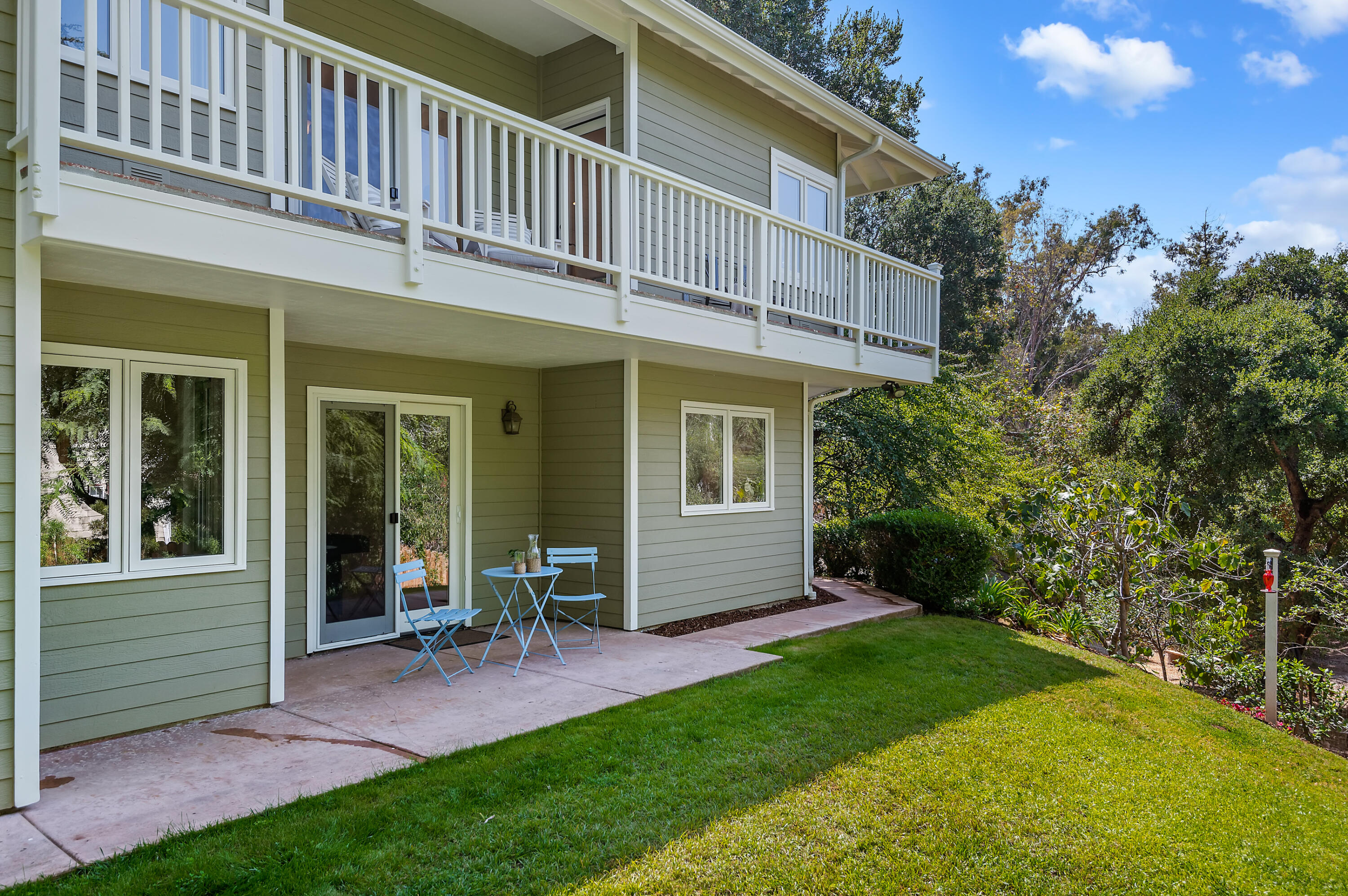 3848-2 Crescent Drive Santa Barbara, CA 93110 - Photo 30 of 32 a view of a house with a yard and plants