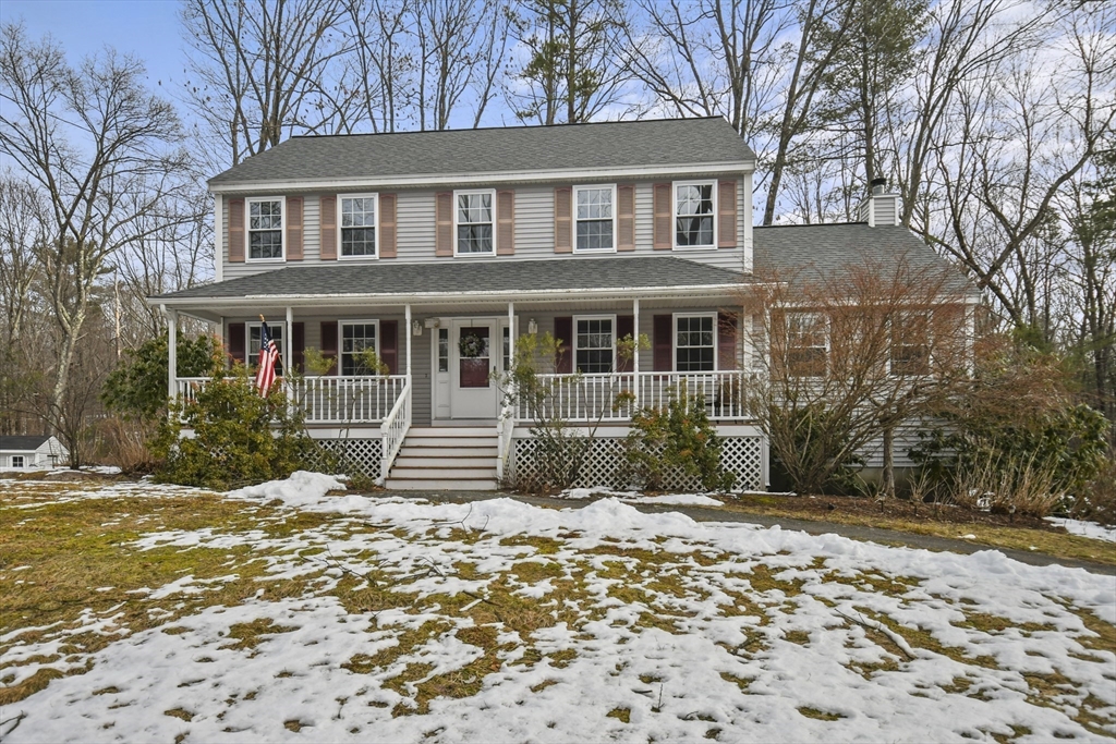 47 Scribner Road Tyngsboro, MA 01879 - Photo 1 of 38 a front view of a house with a yard
