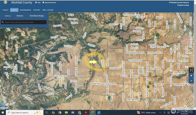 a view of a painting on the wall