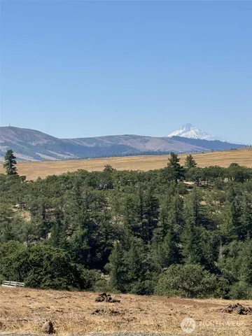 a view of city and mountain