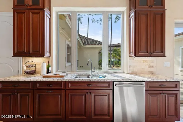 a view of a balcony with a street
