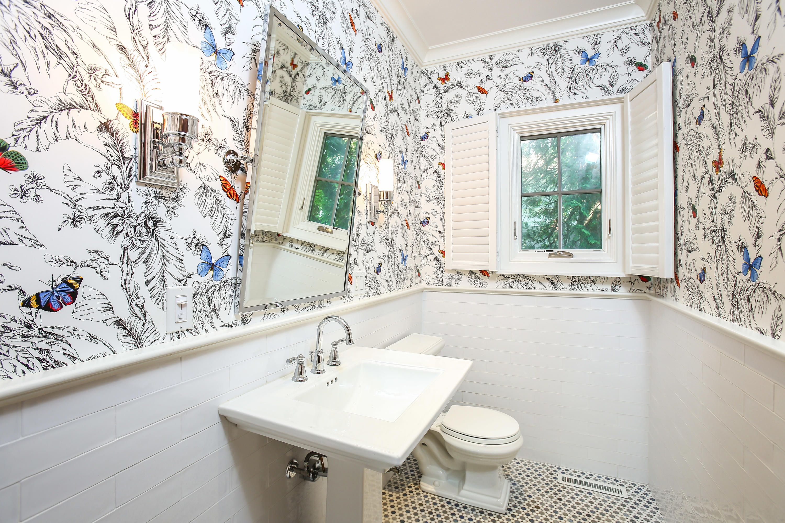 7 Sunwich Road Rowayton, CT 06853 - Photo 24 of 33 a bathroom with a sink toilet and window