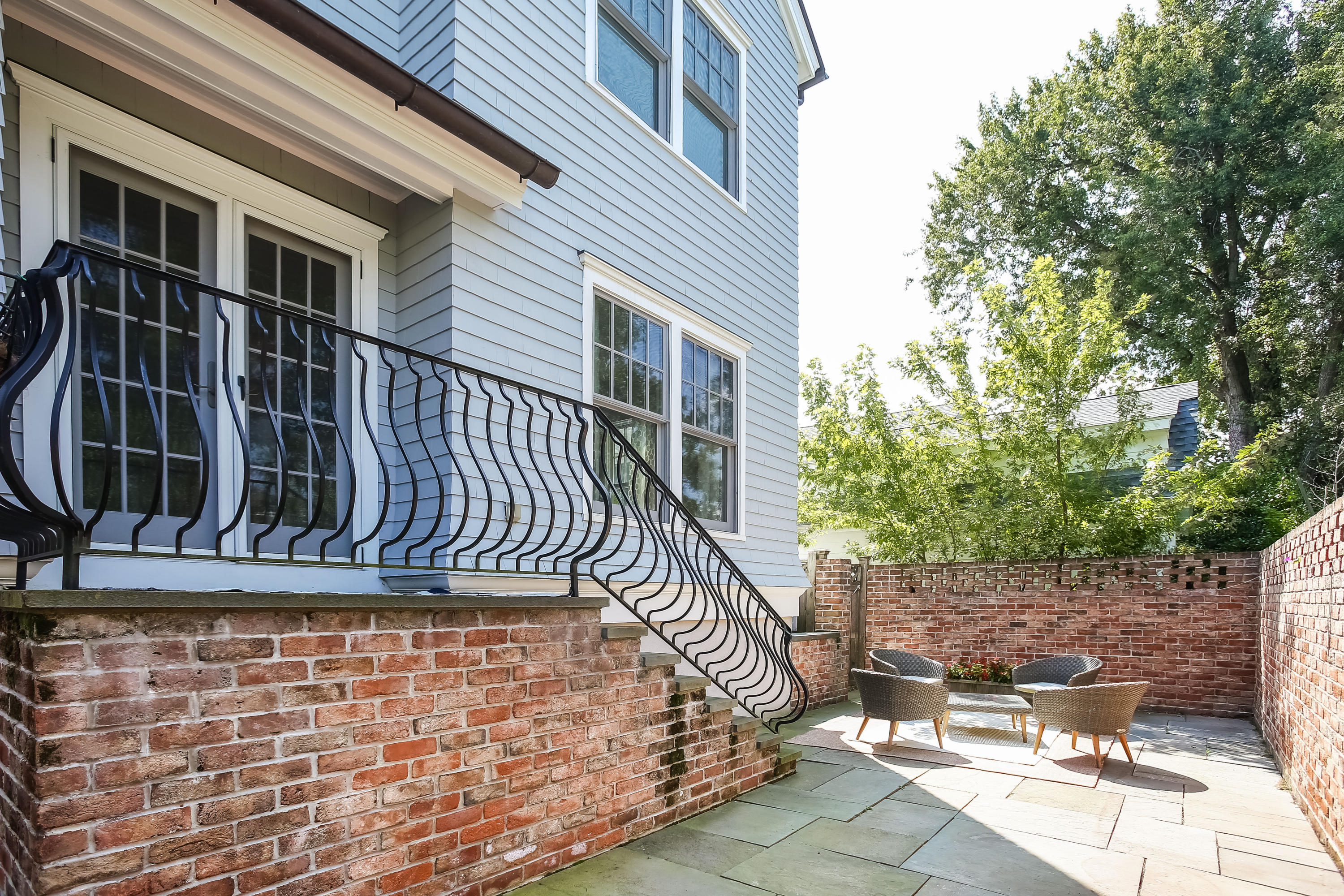 7 Sunwich Road Rowayton, CT 06853 - Photo 26 of 33 a view of house with wooden floor and a potted plant