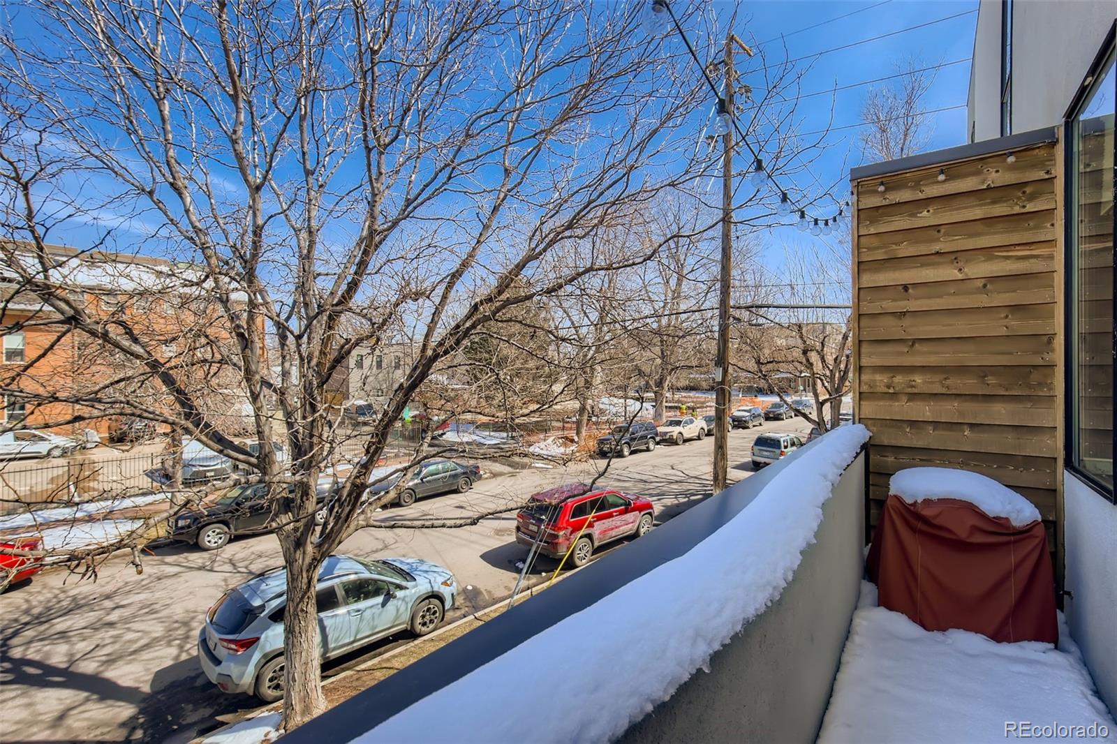 826 25th Street Denver, CO 80205 - Photo 11 of 23 a backyard of a house with seating space