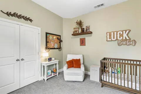 a room with furniture and a window