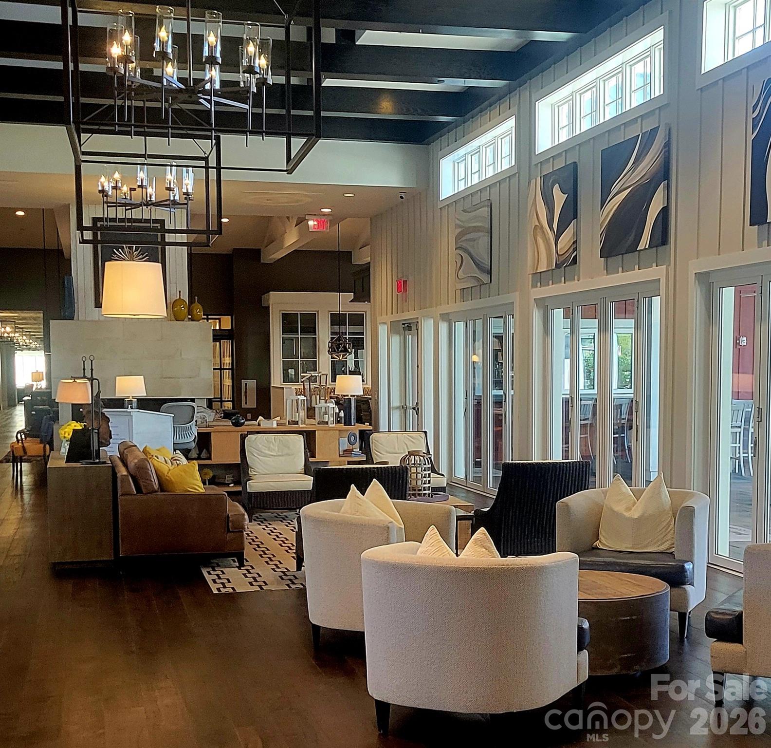 6243 Scuttle Lane Denver, NC 28037 - Photo 30 of 34 a living room with furniture a ceiling fan and a window